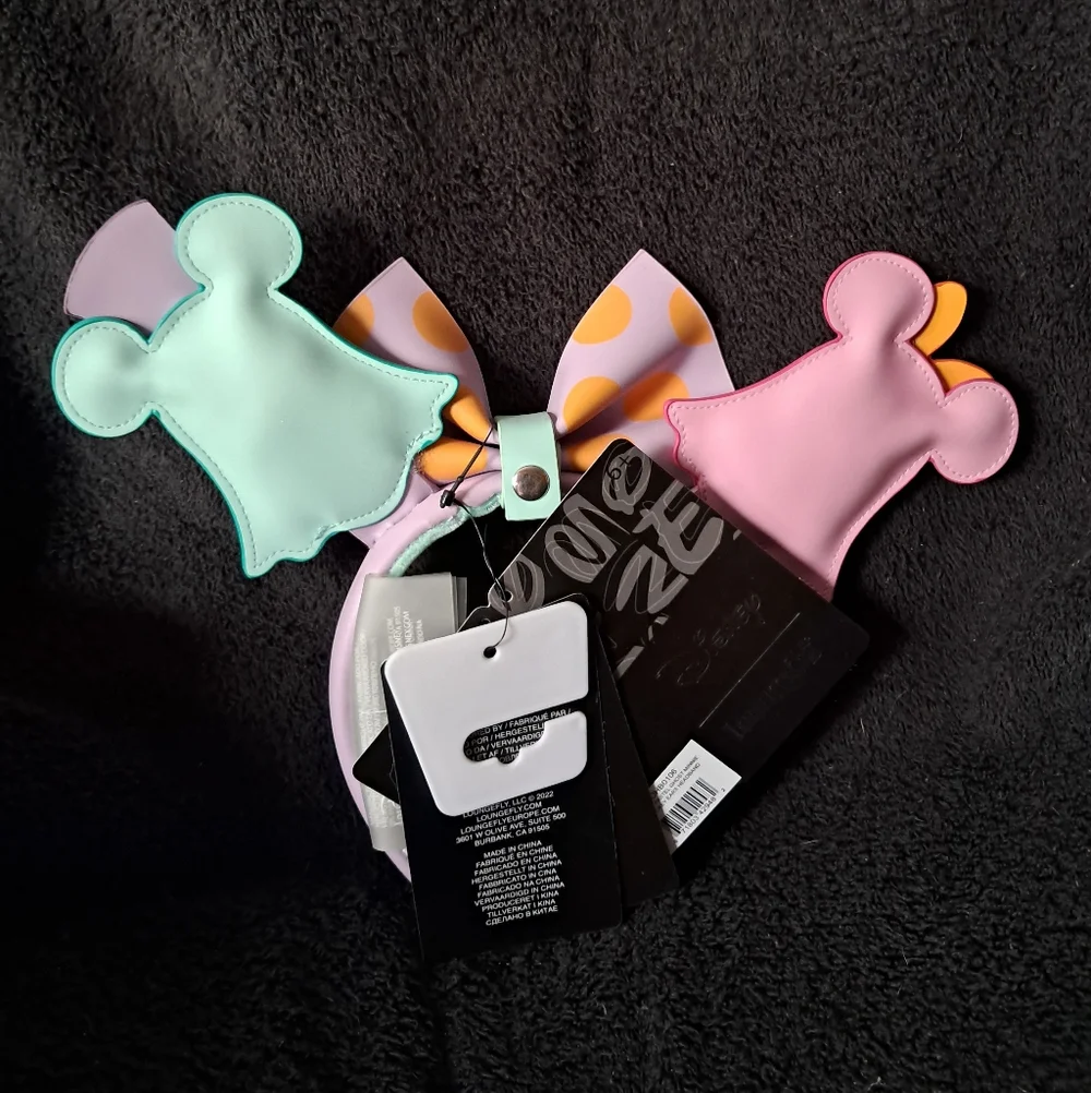 Pastel Mickey and Minnie Ghost Ears - Picture 2 of 4